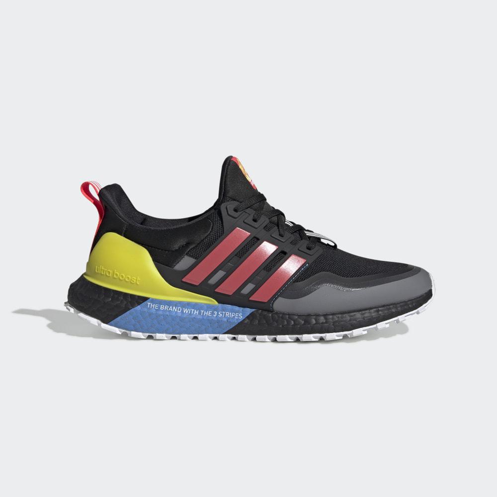 Adidasi Alergare Adidas Ultraboost All Terrain Barbati Romania - Negrii/Rosii/Galbeni EG8097